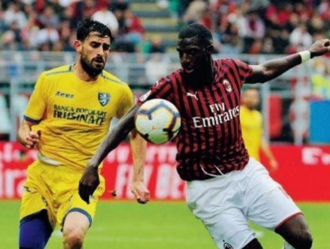 Contro il Milan, un Frosinone ardente sempre e comunque