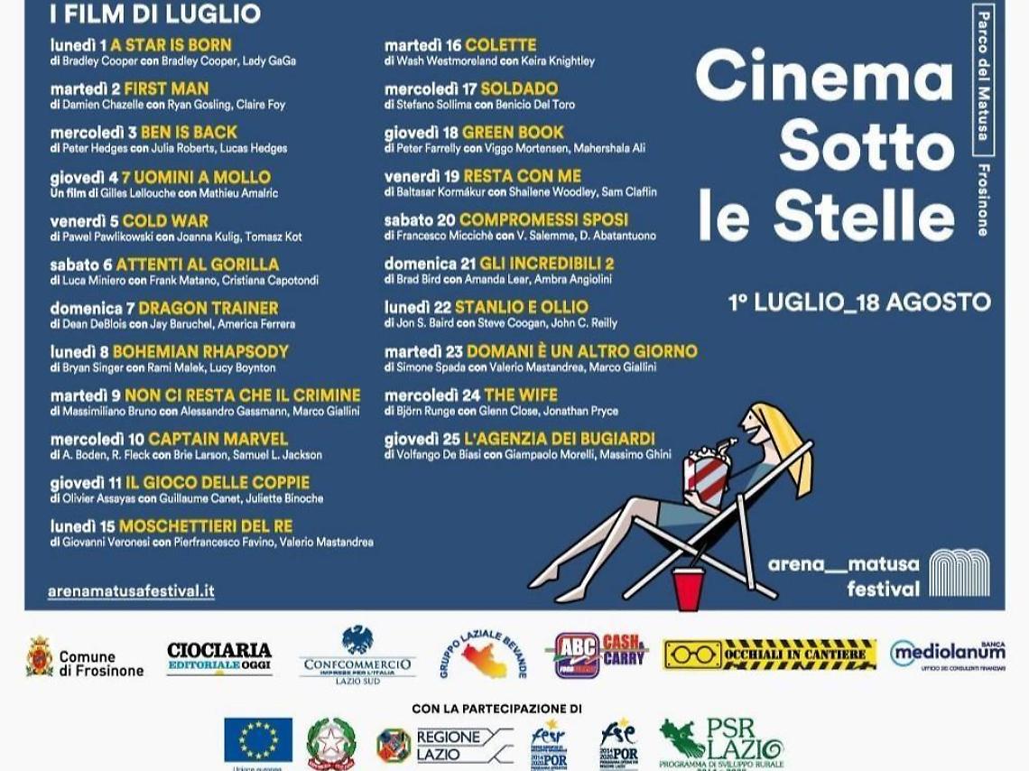 Cinema sotto le stelle: il fascino del grande schermo nell'Arena Matusa Festival