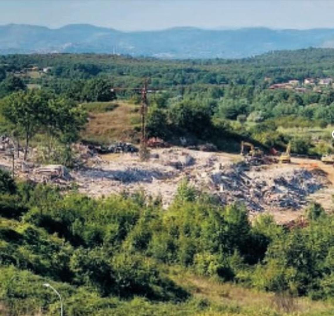 Ceccano, Addio ecomostro: finalmente demolito l'ospedale incompiuto