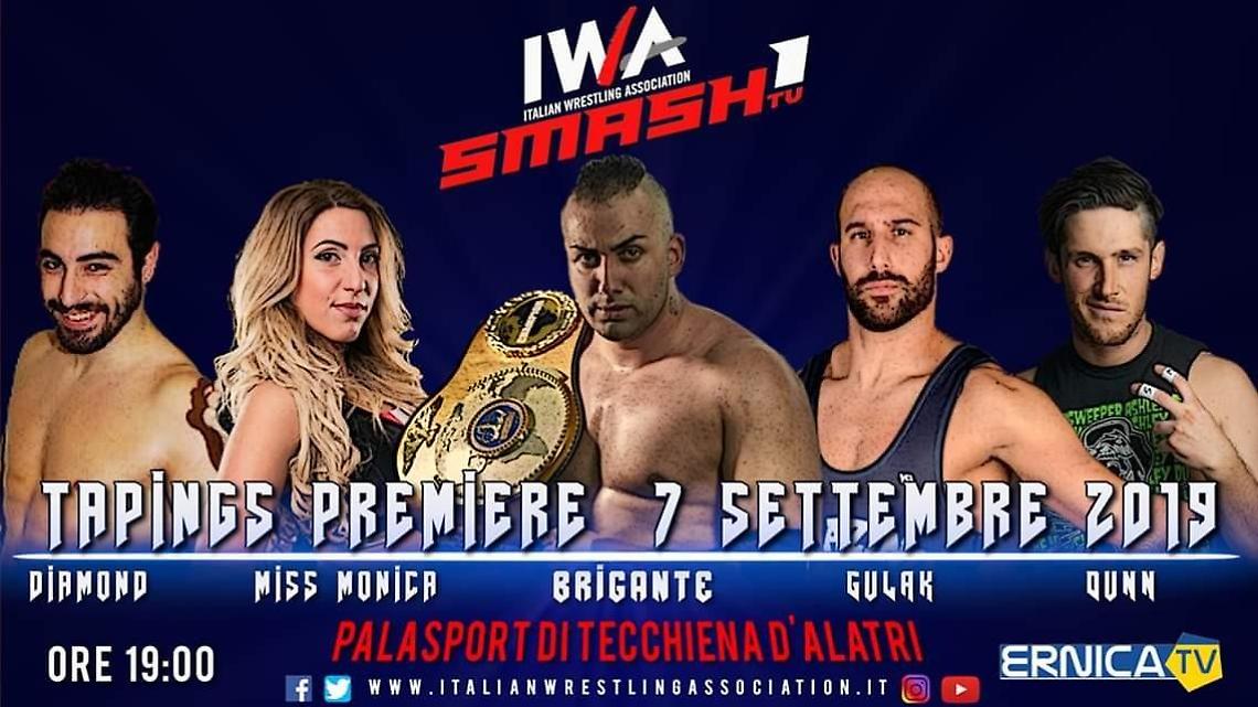 Al palasport di Tecchiena riprese tv per IWA Smash