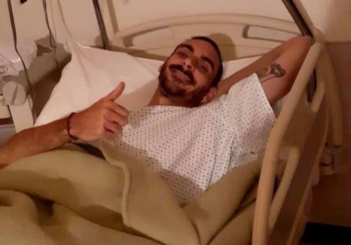 Il "sorano" Davide Zappacosta operato: "È stata dura ma tornerÃƒÂ³ più forte"