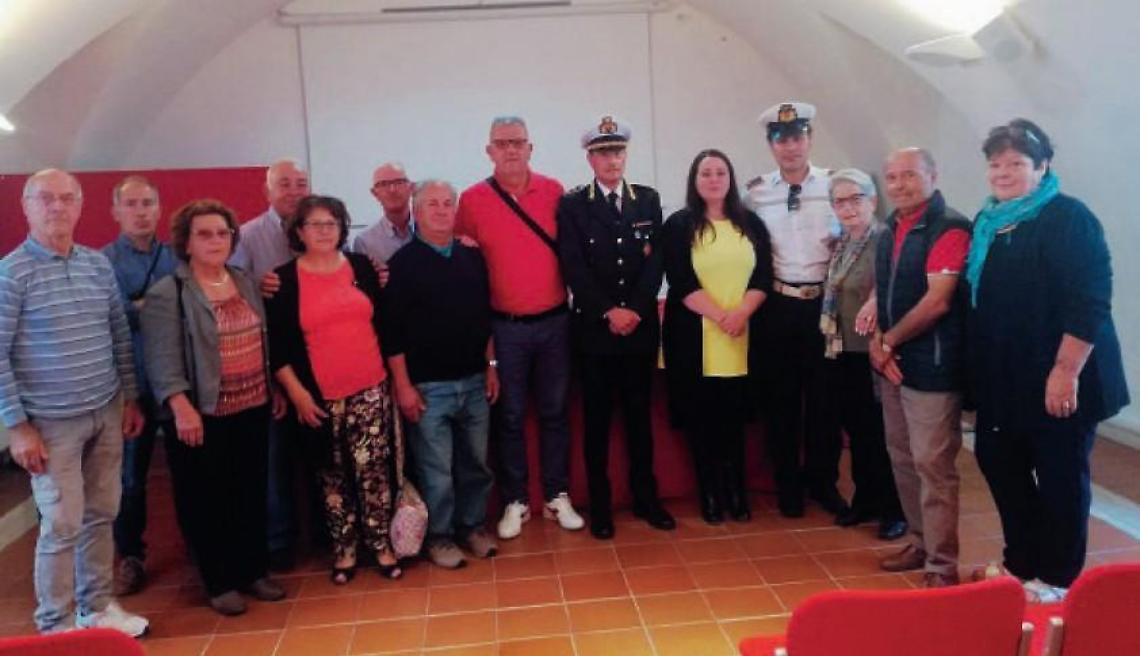 Veroli, i nonni a lezione per diventare... vigili. Grande partecipazione