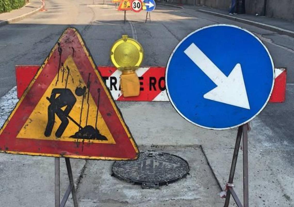 Supino, chiusa la strada di via Ortelle: in corso lavori sulla rete idrica