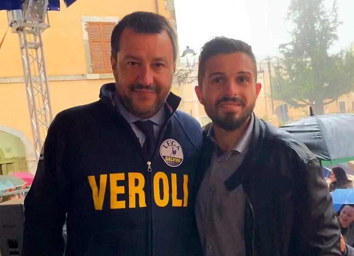 Cassino, ancora scritte contro la Lega: raccapricciante offesa a Evangelista