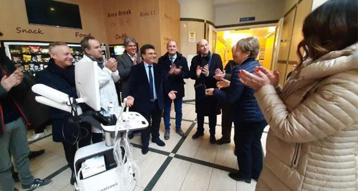 Frosinone, Confartigianato dona un ecografo al pronto soccorso