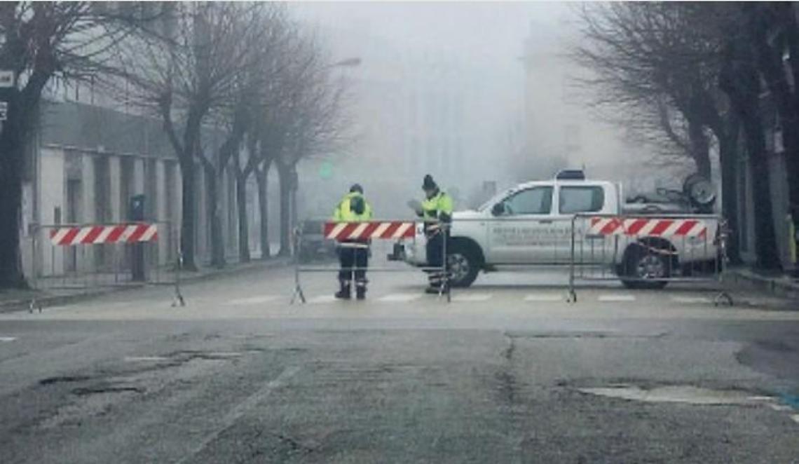 Cassino, blocco del traffico e polemiche: ma intanto i valori calano