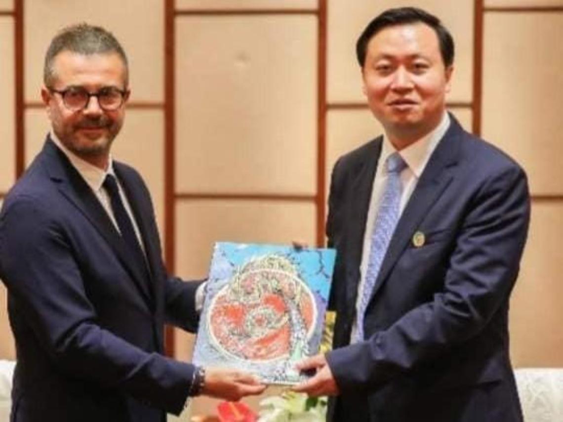 Dalla Cina un messaggio di vicinanza e solidarietà a Fiuggi e all'Italia
