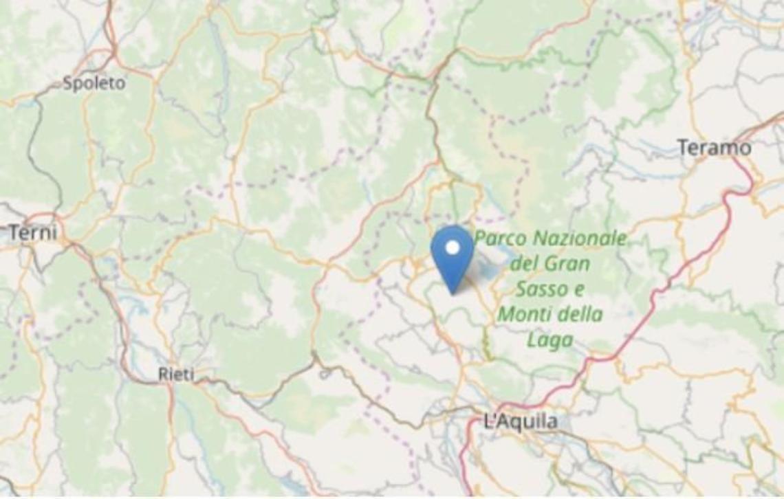 Terremoto in provincia de L'Aquila, magnitudo 3.5: scossa avvertita anche nel sorano