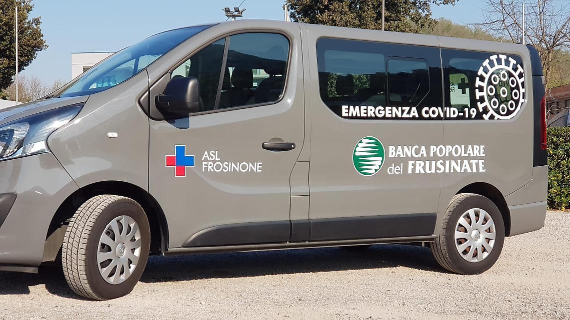 Emergenza covid-19: un pulmino alla Asl per le visite domiciliari: la donazione della BPF
