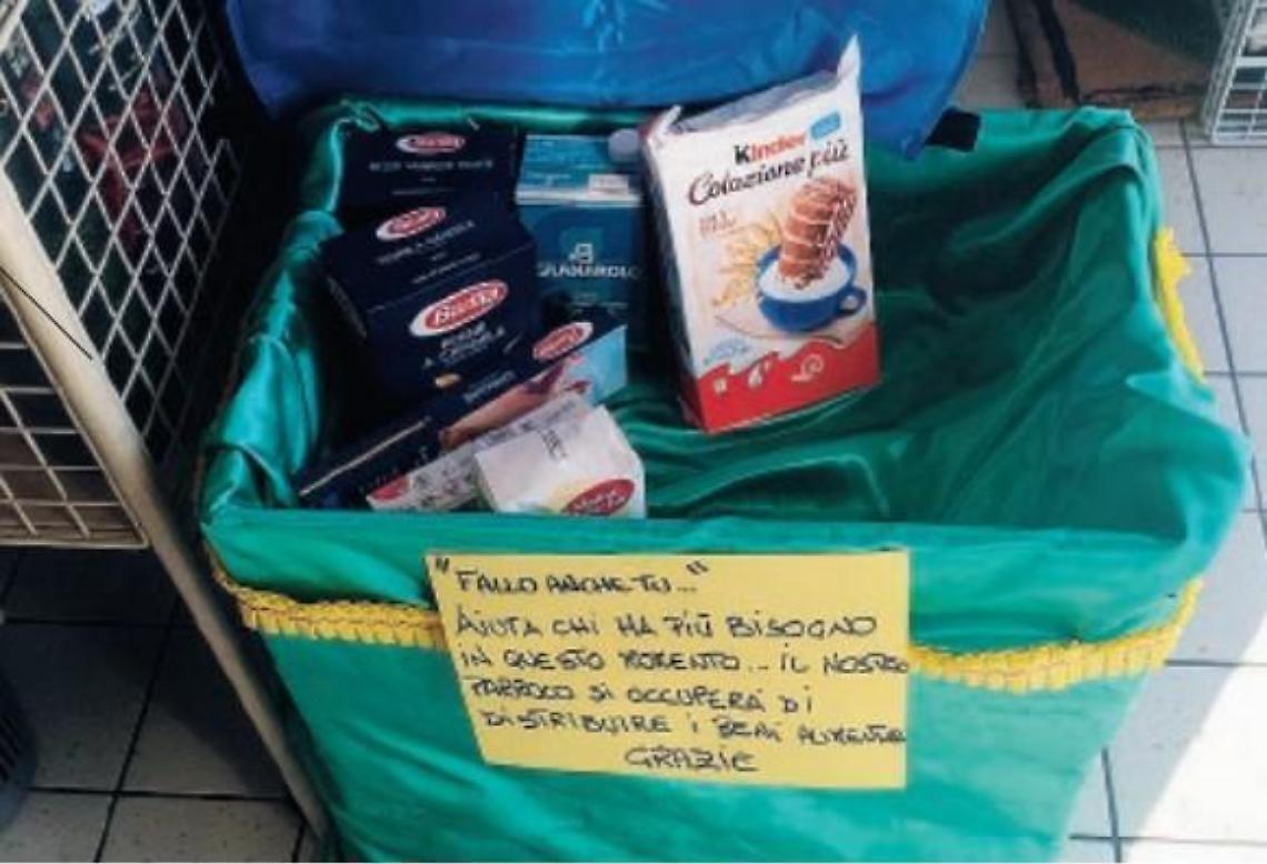 "Fallo anche tu", nasce il carrello della spesa condiviso: la solidarietà ai tempi del covid-19
