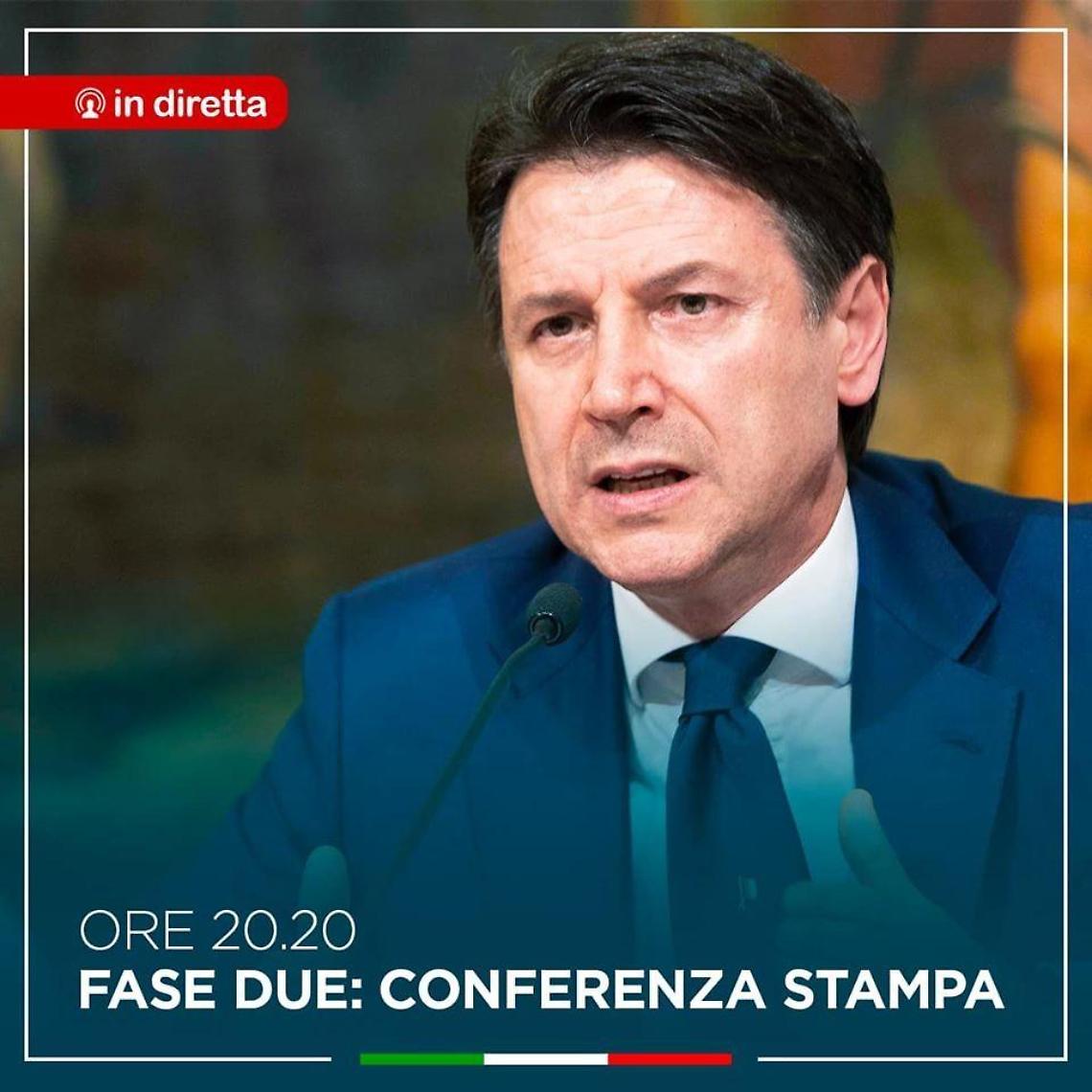 Coronavirus, fase 2: alle 20.20 il premier Conte svela le modalità. Le indiscrezioni