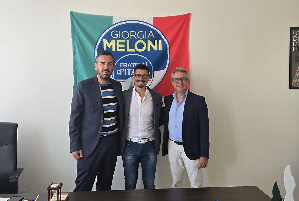 Massimo Ruspandini, Giuseppe De Luca e Paolo Pulciani