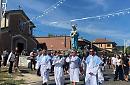 Grandi festeggiamenti in contrada San Cristoforo