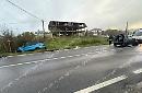 Incidente lungo la via Casilina: tre le auto coinvolte