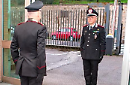 Visita del comandante dei carabinieri del Lazio alla Compagnia di Anagni