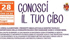 Analisi della spesa alimentare: domenica l'evento "Conosci il tuo cibo"