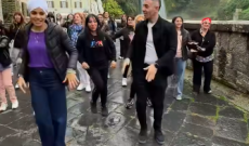 Joey e Rina fanno tappa a Isola del Liri con la loro "social dance"