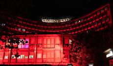 Violenza di genere. La Regione Lazio si illumina di rosso 