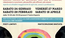 Quattro workshop antiviolenza per imparare a gestire le emozioni