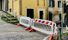 Frana, chiusa via Ciamarra