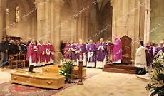 Nell'abbazia di Casamari l'ultimo saluto a dom Ugo Tagni e padre Federico Farina 