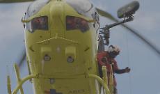 Esercitazioni dell'elisoccorso di ARES118 a Collepardo