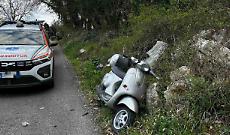 Brutto incidente in scooter: ragazza trasportata a Roma con l'eliambulanza