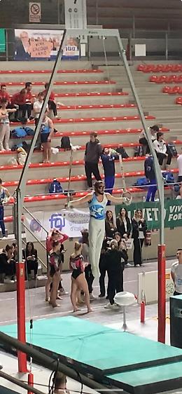 Ginnastica artistica, la squadra di Samuele Liaci arriva in Serie A