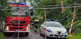 Maltempo: cadono due pali della Telecom 