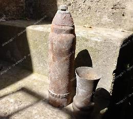 Trovato un ordigno bellico in una cantina del centro storico 