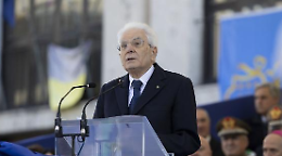 Sergio Mattarella e Andrzej Duda a Montecassino