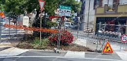 Pista ciclabile di via Puccini. Ripresi gli interventi