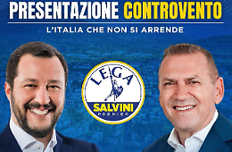 "Controvento", Matteo Salvini presenta il suo libro a Cassino