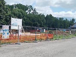 Nuovo asilo a Carnello. Il cantiere prende forma