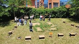 Alla media Campo Coni inaugurata l’aula giardino