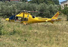 Scende dall'autobus e viene investito. Grave un giovane