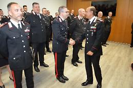 Il generale di Corpo d’armata Salvatore Luongo in visita  al comando provinciale dei carabinieri