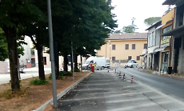 Via i parcheggi alla stazione di Frosinone
