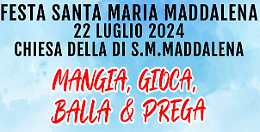 "Mangia, gioca, balla e prega": una serata piena di eventi