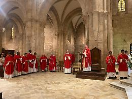 A Casamari la cerimonia per gli anniversari di ordinazione sacerdotale