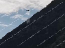 Ancora fiamme a Colle Sant'Angelo