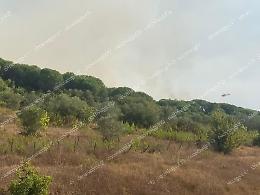 Quarto giorno di fiamme in località Bagnara