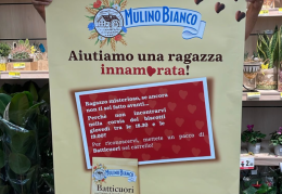 Mulino Bianco al fianco della "ragazza del supermercato" per trovare il suo innamorato