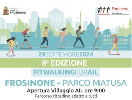 Fitwalking for AIL: una camminata per combattere i tumori