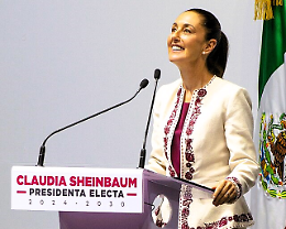 Il Premio Bonifacio assegnato alla Presidente designata del Messico Claudia Sheinbaum Pardo