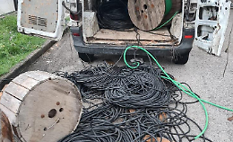 Fermati con 3.000 chili di rame a bordo del furgone: arrestate due persone 