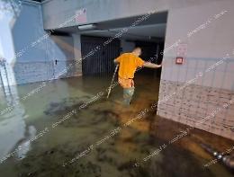 Maltempo a Budrio, notte di lavoro per i volontari della protezione civile di Sora