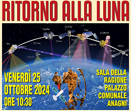 Ritorno alla Luna: il convegno di Unitre Anagni apre l’anno accademico tra esplorazioni spaziali e futuro dell’umanità