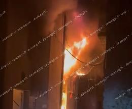 Incendio in un appartamento. Paura per un’anziana 