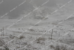 Prima nevicata della stagione a Campo Staffi